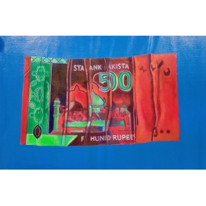 Adnan Ali Manganhar, 23 x 36 inches, Oil on Canvas, AC-AAM-007
